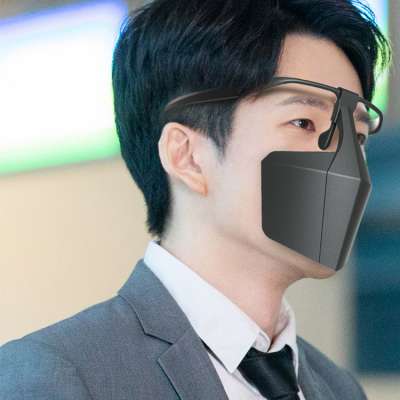 Outdoor spray protective mask Removable isolation mask for anti-fog