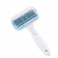 Amazon Best Seller Pet Supplies Automatic Comb Hair Removal Brush Dog Grooming Tools Self Cleaning Hair Comb