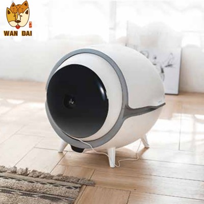 Top Selling Smart Automatic Car Litter Box For Cats Self Cleaning Cat Toilet With Air Purifier